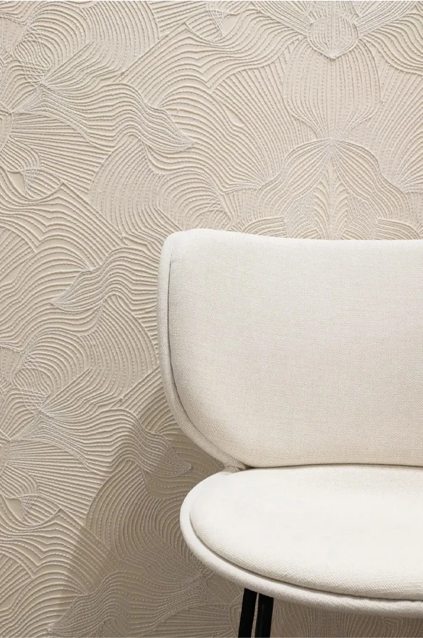 home interior with textured design